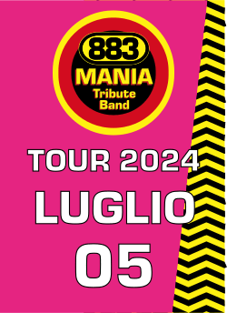 Max Pezzali 883 tribute band calendario concerti tour Firenze Prato Pistoia Toscana