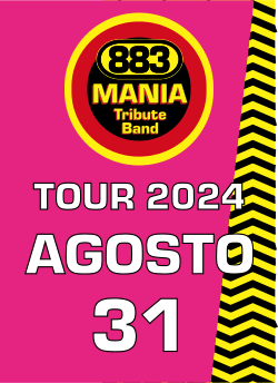 Max Pezzali 883 tribute band calendario concerti tour Firenze Prato Pistoia Toscana