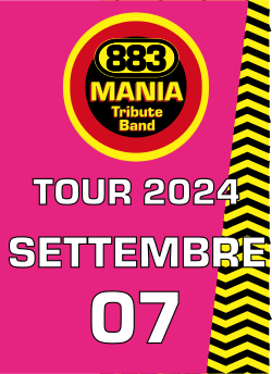 Max Pezzali 883 tribute band calendario concerti tour Firenze Prato Pistoia Toscana