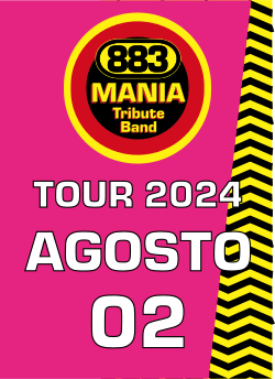 Max Pezzali 883 tribute band calendario concerti tour Firenze Prato Pistoia Toscana