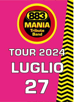 Max Pezzali 883 tribute band calendario concerti tour Firenze Prato Pistoia Toscana