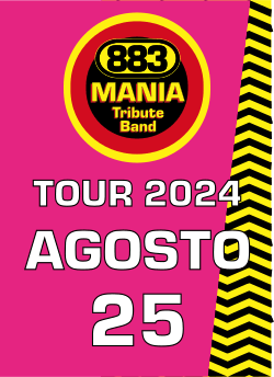 Max Pezzali 883 tribute band calendario concerti tour Firenze Prato Pistoia Toscana